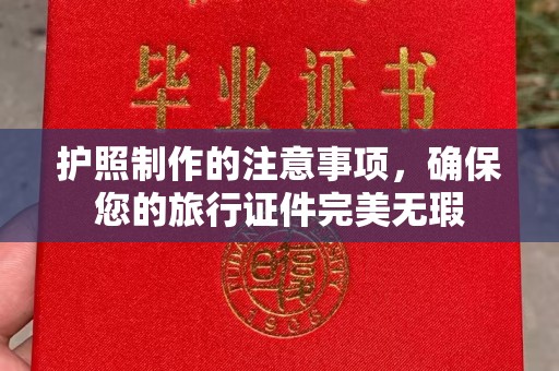 湘潭护照制作的注意事项，确保您的旅行证件完美无瑕